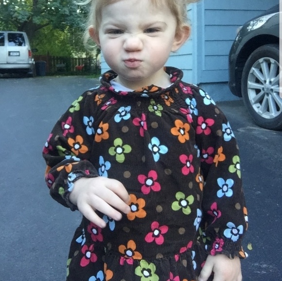 Gymboree corduroy floral top - Picture 2 of 2